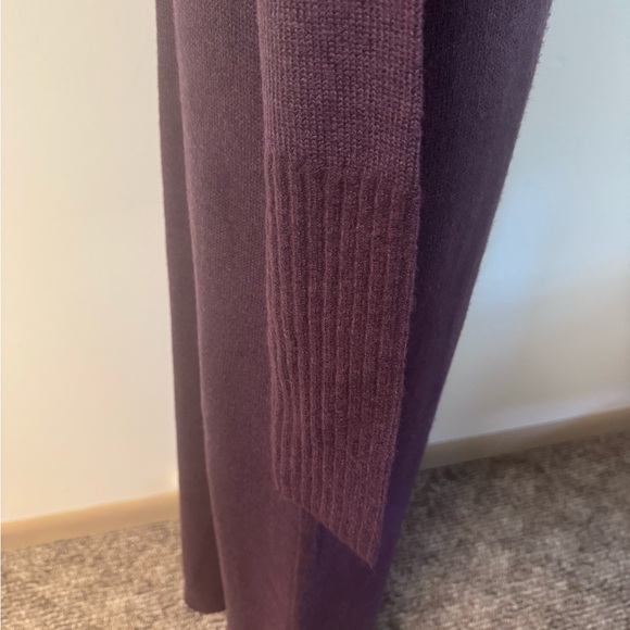 Sz L G by Giuliana black label cross over long sleeve turtleneck sweater NWOT - Picture 4 of 9